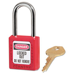 Government Locks, Zenex, 1 1/2 in, Red - C-SAFETY
