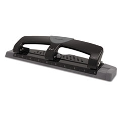 12-Sheet SmartTouch
Three-Hole Punch, 9/32&quot;
Holes, Black/Gray -
PUNCH,3-HOLE,12SH,BK