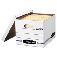 Stor/File Storage Box, Letter/Legal, Lift-off Lid,