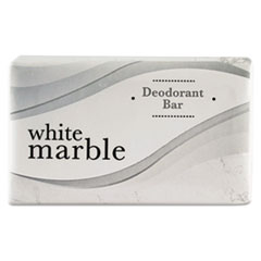 Deodorant Soap Bar, Individually Wrapped, White,