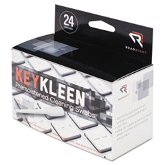 KeyKleen Keyboard Cleaner Swabs, 24/Box - SWAB,KEYBRD