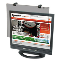 Protective Antiglare LCD Monitor Filter, Fits 19&quot; -