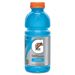 Thirst Quencher, Cool Blue, 20 oz Bottle -