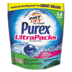 Ultrapacks Liquid Laundry Detergent, Mountain Fresh, 54