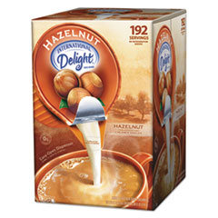 Flavored Liquid Non-Dairy Coffee Creamer, Hazelnut,