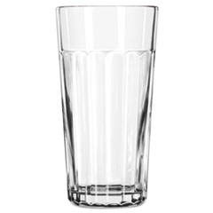 Paneled Tumblers, 24 oz, Clear, Jumbo Cooler Glass -