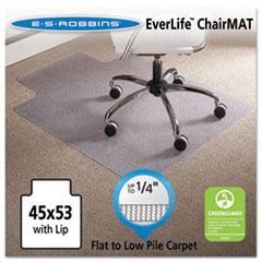 45 x 53 Lip Chair Mat, Task Series AnchorBar for Carpet