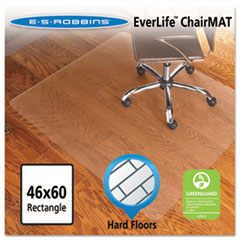 46x60 Rectangle Chair Mat, Economy Series for Hard