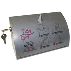 Tidy Girl Bag Dispenser for
Sanitary Napkin Disposal
Bags, Holds One Roll -
C-STOUT ENVISION BG DISP
LOCK/KEY FREE PLAS 1