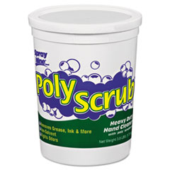 POLY SCRUB Heavy-Duty Hand Cleaner, 3.8 lb Tub,