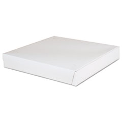 Lock-Corner Pizza Boxes, 12w
x 12d x 1-7/8h, White - BOX
PIZZA-12X12X1-7/8-WHT(100)