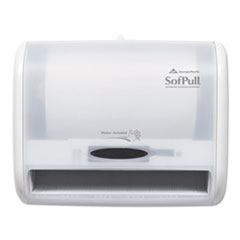 SofPull Automatic Towel Dispenser, 12 4/5 x 6 3/5 x