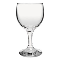 Glass Stemware, Wine, 6.5oz, Clear - 6.5 OZ WINE