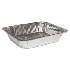 Aluminum Steam Table Pans, Half-Size, 2 5/8&quot; Deep -