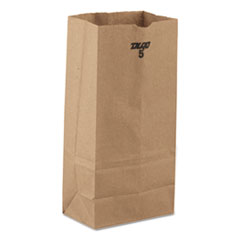 Grocery Paper Bags, Brown Kraft, 5-lbs - GROCERY BAG
