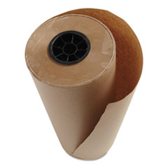Kraft Roll Paper, 18&quot; x 765 ft, Brown - KFT PPR RL 18IN