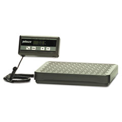 Pelouze Digital Receiving Scale, 400lb Cap, 7 3/4 x 12