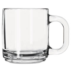 Glass Mugs &amp; Tankards, 10 oz, Clear, Crystal Coffee Mug -