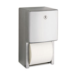 ConturaSeries Two-Roll Tissue Dispenser, 6 1/16&quot; x 5 15/16&quot;