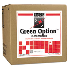 Green Option Floor Stripper,
Liquid, 5 gal. Box -
(H)FRANKLIN GRN OPTIONFLR
STRIPPER 5 GAL BOX