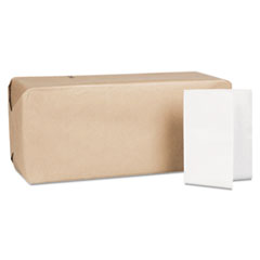 Full-Fold Dispenser Napkins, One-Ply, 12 x 17, White -