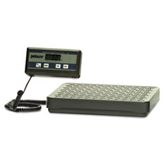 Pelouze Digital Receiving Scale, 150lb Cap, 12 1/2 x 12