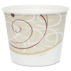 Grease Resistant Double Wrapped Paper Bucket, 83 oz,