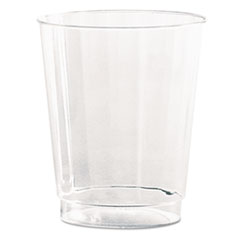 Classic Crystal Tumblers, 8 oz, Clear, Fluted, Tall -