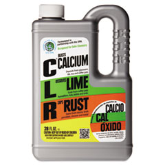 Calcium, Lime and Rust
Remover, 28oz Bottle - CLR
CALCIUM LIME
RUSTREMOVER,12/28OZ