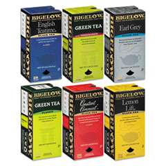 Assorted Tea Packs, Six Flavors, 28 Bags Of Each