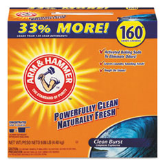 Powdered Laundry Detergent, 160 Loads, Clean Burst,