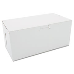 Non-Window Bakery Boxes, 9 x 5 x 4, White - BKRY BX 9X5X4