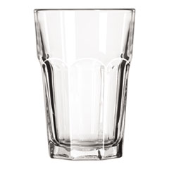 Gibraltar Glass Tumblers, Beverage, 14oz, 5 1/8&quot; Tall -
