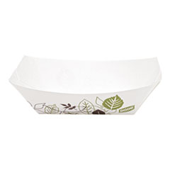 Kant Leek Polycoated Paper Food Tray, 3 3/4 x 1 2/5 x 5