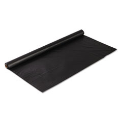 Plastic Tablecovers, 40&quot; x 100ft, Black - TABLECOVER PLS