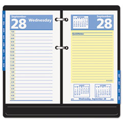 QuickNotes Desk Calendar Refill, 3 1/2 x 6, 2015 -