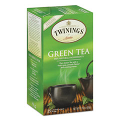 Tea Bags, Green, 1.76 oz - TEA,GREEN, 25/BOX