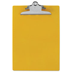 Recycled Plastic Clipboards, 1&quot; Capacity, Holds 8-1/2w x