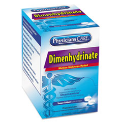 Dimenhydrinate (Motion Sickness) Tablets, 2/Pack, 50