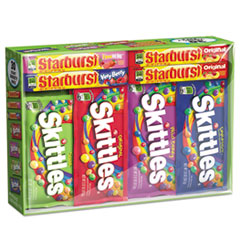 Skittles &amp; Starburst Candy Variety Pack, Assorted,