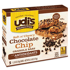 Gluten Free Granola Bars, Chocolate Chip Antioxidant,