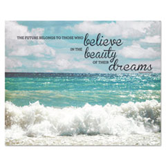 &quot;Believe&quot; Vintage Canvas Motivational Print, 22 x 28 -