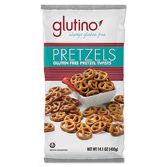 Gluten Free Pretzels, 14.1 oz Bag - FOOD,GLUTIN
