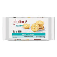 Gluten Free Cookies, Vanilla Cr?me, 10.5 oz Pack -