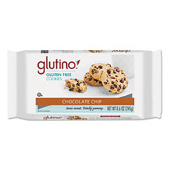 Gluten Free Cookies, Chocolate Chip, 8.6 oz Pack -