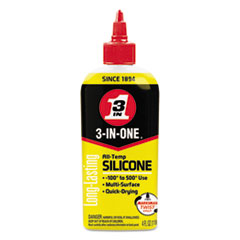 3-IN-ONE Professional Silicone Lubricant, 4 oz