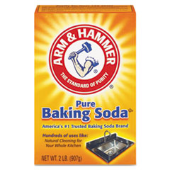 Baking Soda, 2 lb Box - C-ARM HAMMER PURE BKG SODA BX 12/2LB