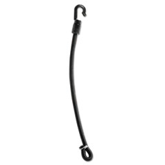 Vacuum Bungee For Janitorial Carts, 9.2&quot;, Black -