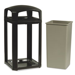 Landmark Series Classic Dome Top Container w/Ashtray,
