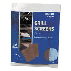 Griddle-Grill Screen, Aluminum Oxide, Brown, 4 in x